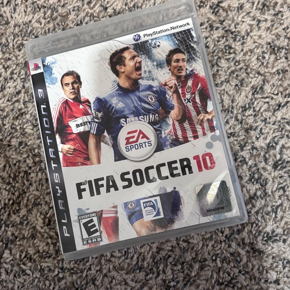 EA Sports FIFA Soccer 10 PS3 PlayStation 3 Game Complete CIB Frank Lampard MLS